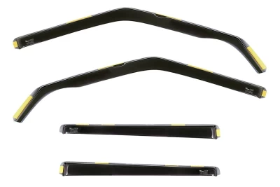 Owiewki szyb montowane w uszczelce do Skoda Fabia HB 2007-5D 4 szt. 28322 Heko