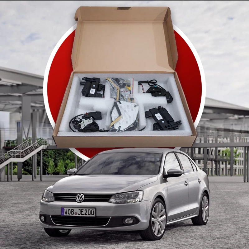 Zestaw domykania drzwi do Volkswagen Jetta 2010–2018, 4 szt.