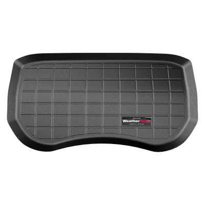 Mata do bagażnika Tesla Model 3 2017-, w przednia przegrody, gładki powierzchnia, czarna, WeatherTech 401396 Mata do bagażnika Tesla Model 3 2017-, w przednia przegrody, gładki powierzchnia, czarna, WeatherTech 401396