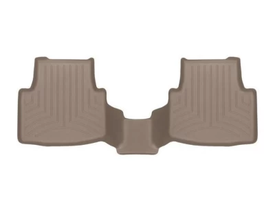 Dywaniki do Volkswagen Passat 2014-, z podwyższonymi rantami, tylne, beżowe, Weathertech 4510022