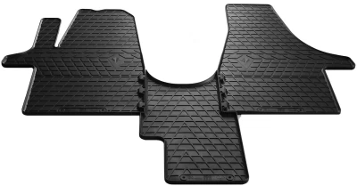 Floor mats for Volkswagen Transporter T5 2003-/Transporter T6 2015-, 1+1, 3 pcs, Stingray, 1024263 Floor mats for Volkswagen Transporter T5 2003-/Transporter T6 2015-, 1+1, 3 pcs, Stingray, 1024263