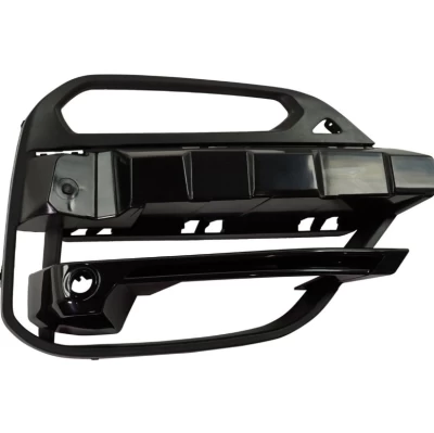 Kratka zderzaka prawa BMW X3 G01 2017-2021, z otworem. do DRL, czarna, AVTM, 51117420872, 181446914