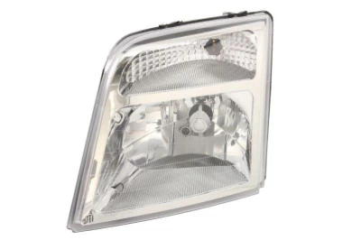 Reflektor przedni lewy Ford Connect 2006-2014, H4, regulacja elektryczna, Depo, 431-1165L-LD-EM