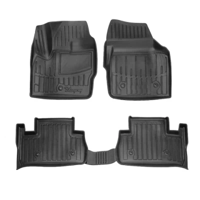 Polyurethane floor mats for Land Rover Freelander L359 2006-2014 with raised edges, 4 pcs Stingray 5047014 Polyurethane floor mats for Land Rover Freelander L359 2006-2014 with raised edges, 4 pcs Stingray 5047014