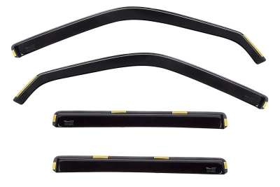 Owiewki szyb montowane w uszczelce do Mitsubishi Pajero Sport 1996-2009 5D 4 szt. 23313 Heko