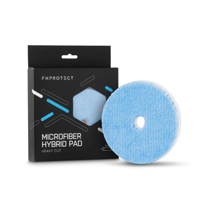 Hybrydowy pad polerski FX Protect (polerowanie ścierne + głęboki połysk) Microfiber Hybrid Pad Heavy Cut (oznaczenie: 80) FX Protect FXMS-005