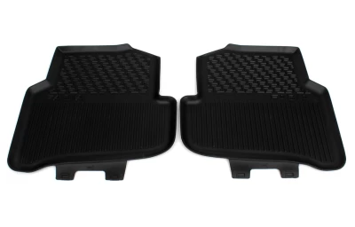Original floor mats for Skoda Fabia 2015-, rear, 2 pcs, VAG, 6V0061551