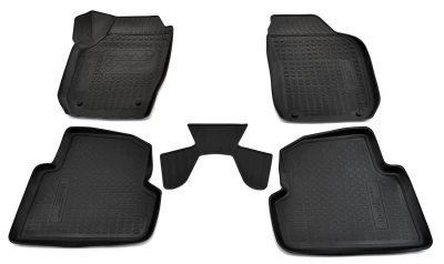 Dywaniki poliuretanowe do Skoda Fabia 5J2/5J5 2007-2014, Norplast, NPL-Po-81-10