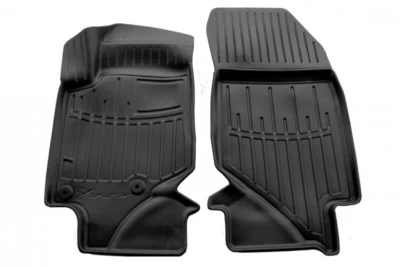 Polyurethane floor mats for Citroen C4 X 2020-, with raised edges, 2 pcs, Stingray, 5003042