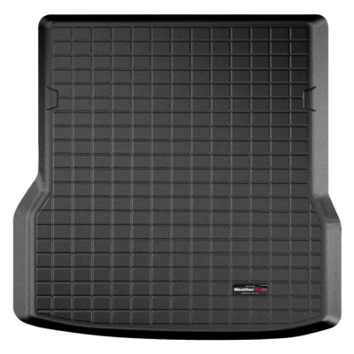 Rear Boot mat Tesla Model S 2012-, large, black, WeatherTech 40568