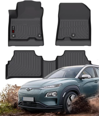 Dywaniki całoroczne do Hyundai Kona Electric 2017–2023 HAVOC™ Maximum Coverage
