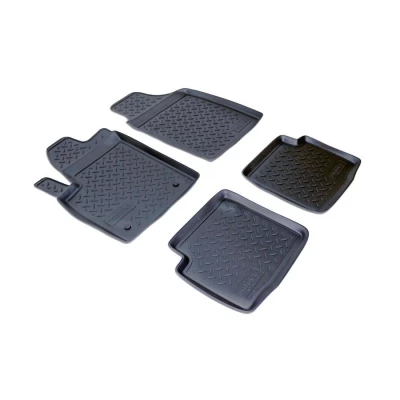 Polyurethane floor mats for Fiat 500 2008-, Norplast, NPL-Po-21-02