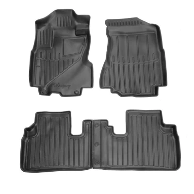 Polyurethane floor mats for Honda CR-V 2002-2006 with raised edges, 4 pcs Stingray 5008144