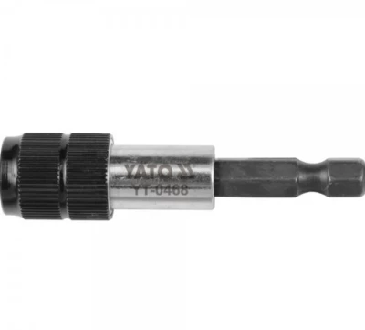 Magnetyczny uchwyt szybkomocujący do bitów 1/4 długość 60 mm Yato YT-0468