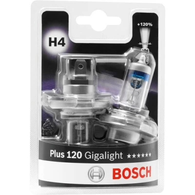 Żarówka samochodowa H4 Gigalight+120% 12V 60/55W P43t (zestaw 2 szt.)