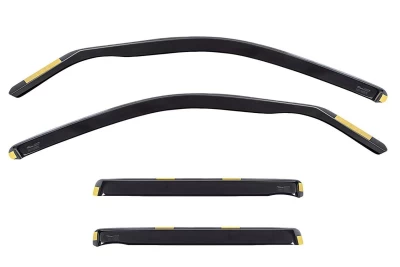 Owiewki szyb montowane w uszczelce do BMW X3 E83 2003-2010 4 szt. 11134 Heko