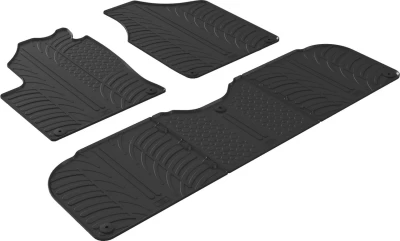 Floor mats for Volkswagen Sharan 1995-2010/Seat Alhambra 1996-2010, GledRing, GR 0647