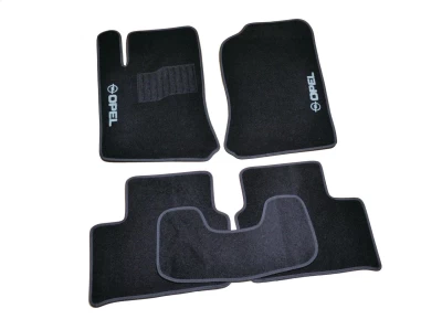 Dywaniki tekstylne do Opel Vectra B 1995-2002, czarne, 5 szt., AVTM BLCCR1455 Dywaniki tekstylne do Opel Vectra B 1995-2002, czarne, 5 szt., AVTM BLCCR1455