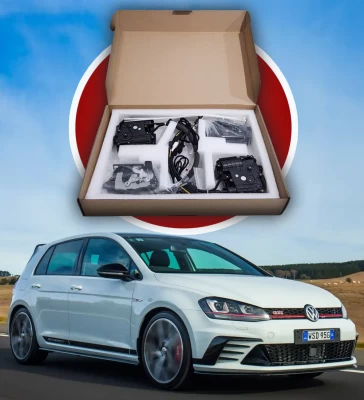 Zestaw domykania drzwi do VW Golf 7 HB/Variant 2008–2012, 4 szt.