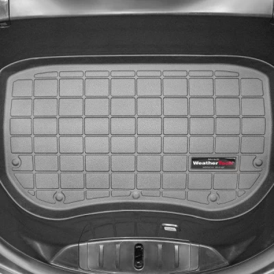 Mata do bagażnika Tesla Model 3 2017-, w przednia przegrody, Płaski podłoga, czarna, WeatherTech 401025 Mata do bagażnika Tesla Model 3 2017-, w przednia przegrody, Płaski podłoga, czarna, WeatherTech 401025