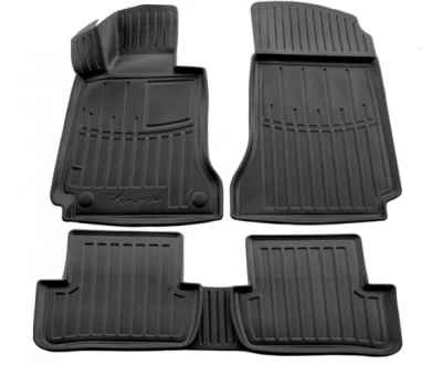 Polyurethane floor mats for Mercedes-Benz EQS X296 SUV 2022-, with raised edges, 4 pcs, Stingray, 5012164 Polyurethane floor mats for Mercedes-Benz EQS X296 SUV 2022-, with raised edges, 4 pcs, Stingray, 5012164