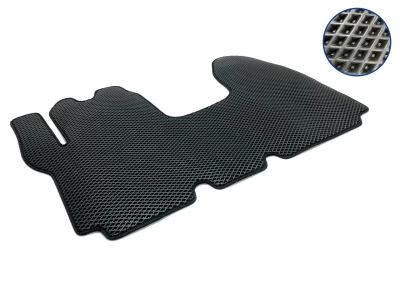 Dywaniki do Renault Trafic/Opel Vivaro 2001-2014 1+2, EVA, czarne, 1 szt., AVTM BLCEV1538