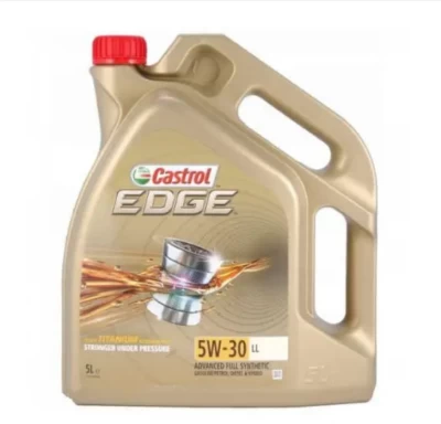 Olej silnikowy Castrol Edge 5W-30 LL 5 L Castrol 15669E Olej silnikowy Castrol Edge 5W-30 LL 5 L Castrol 15669E