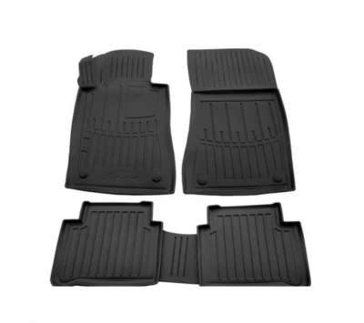 Polyurethane floor mats for Mercedes-Benz E-Class W211 2002-2009, 2WD, with raised edges, 5 pcs, Stingray, 5012095 Polyurethane floor mats for Mercedes-Benz E-Class W211 2002-2009, 2WD, with raised edges, 5 pcs, Stingray, 5012095