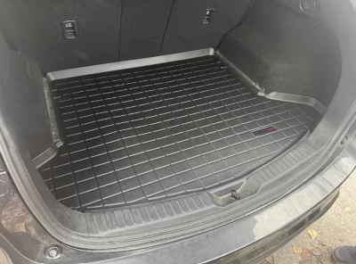 Mata do bagażnika Mazda CX5 2021- do drugiego rzędu siedzeń, dolna położenie, czarna Weathertech 401519