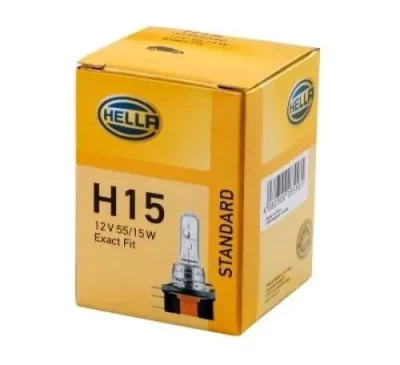 Żarówka samochodowa H15 Standard 12V 55/15W PGJ23t-1 (1 szt.)