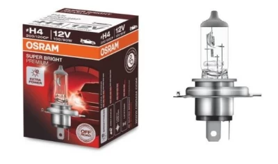 Żarówka samochodowa H4 Super Bright Premium 12V 100/90W P43t (1 szt.)