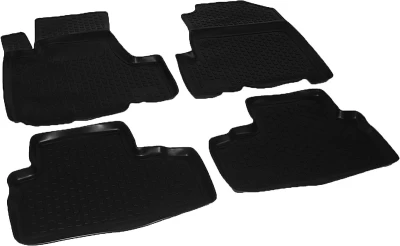 Polyurethane floor mats for Honda CR-V 2006-2012, L.Locker, 213010201