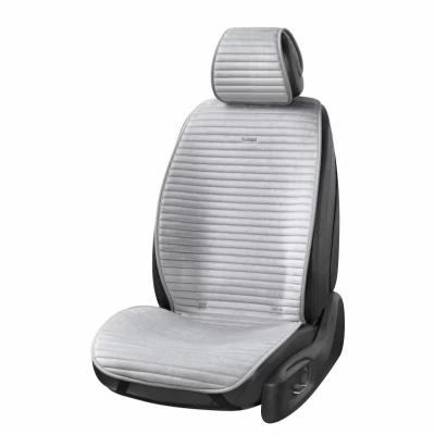 Narzuty na fotele Barcelona szare (przednie, 2 szt.) Beltex BX83250