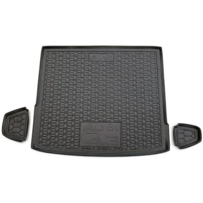 Polyurethane boot mat for Audi Q3 2020-, upper shelf, Avto-Gumm 111871