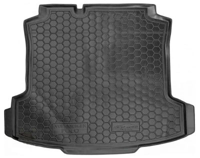 Boot mat for Volkswagen Polo SD 2010-, 111429 Avto-Gumm