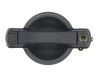Klamka drzwi tylna prawa Fiat Doblo 2001-2010, do drzwi przesuwnych, z otworem na zamek AVTM, 735309961, 6012454