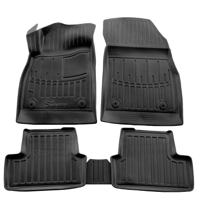 Polyurethane floor mats for Chevrolet Cruze 2008-2016 with raised edges, 5 pcs Stingray 5002065