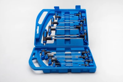 Zestaw dwustronnych kluczy TORX/HEX z rękojeściami typu T, 16 szt. w walizce MG50781 MAGMA