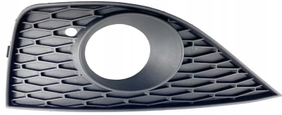 Kratka zderzaka prawa Seat Ibiza 2009-2012, czarna, AVTM, 6J0853666A, 186206912
