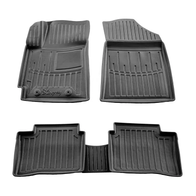 Polyurethane floor mats for Hyundai i10 AC3 2019- with raised edges, 5 pcs Stingray 5009385