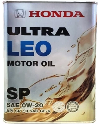 Olej silnikowy Honda Ultra LEO 0W-20 4 L Honda 0822799974