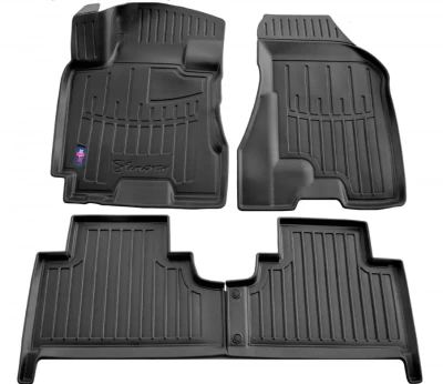 Polyurethane floor mats for Hyundai Tucson JM 2004-2012, with raised edges, 4 pcs, Stingray, 5009174 Polyurethane floor mats for Hyundai Tucson JM 2004-2012, with raised edges, 4 pcs, Stingray, 5009174
