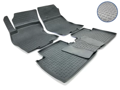 Dywaniki do Nissan X-Trail T32 2014-, guma, 5 szt., Seintex, 86240