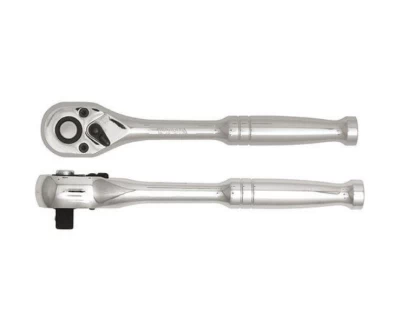 Grzechotka 1/2, rękojeść metalowa, prosta, długość 250 mm, 72 zęby Yato YT-0315