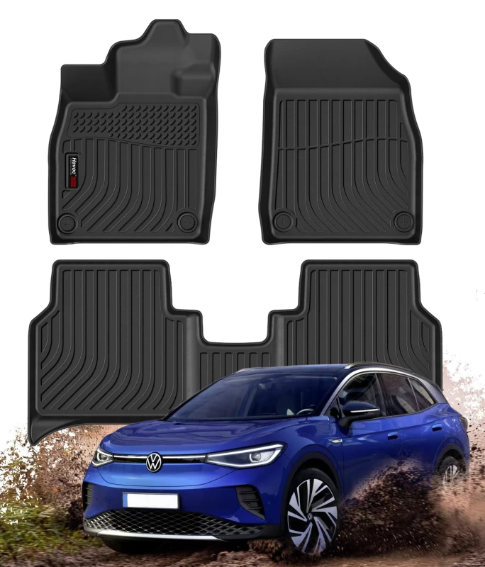 Всепогодні килимки в салон VW Id.4 2020–2025 HAVOC™ Maximum Coverage
