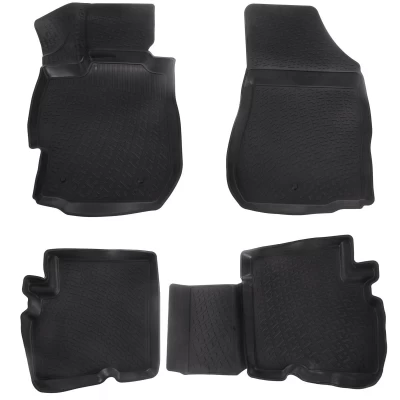 Dywaniki poliuretanowe do Nissan Almera 2013-, L.Locker, 205010301