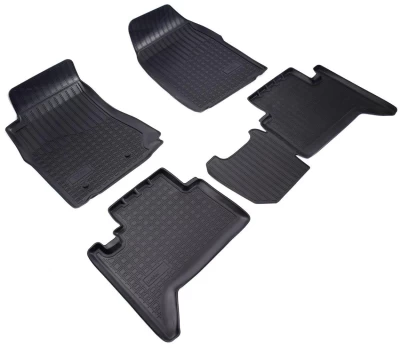 Polyurethane floor mats for Chevrolet TrailBlazer 2012-, 5 seats, Norplast, NPA01-C12-780