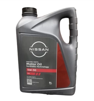 Olej silnikowy Nissan Motor Oil SN/CF C3 5W-30, 5 L Nissan KE90091043