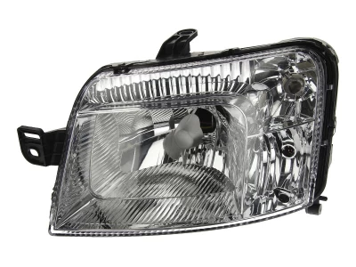 Reflektor przedni lewy Fiat Panda 2003-2012, H4, regulacja elektryczna, Depo, 661-1141L-LD-EM