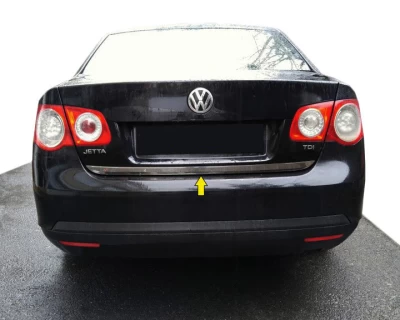 Chromowana listwa klapy bagażnika (stal nierdzewna) Volkswagen Jetta 2006-2011, OmsaLine, 7506052